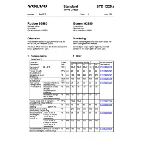 VOLVO STD 1225,8 0