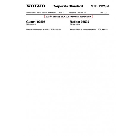 VOLVO STD 1225,95 0