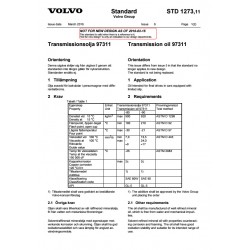 VOLVO STD 1273,11 0