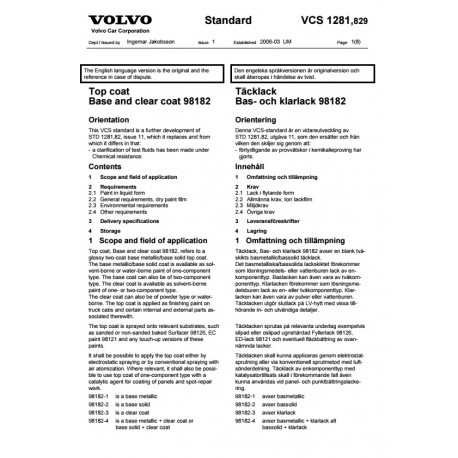 VOLVO STD 1281,829 0