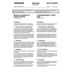 VOLVO STD 423-0018 0