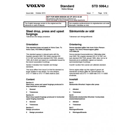 VOLVO STD 5064,2 0