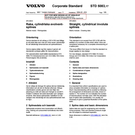 VOLVO STD 5083,17 0