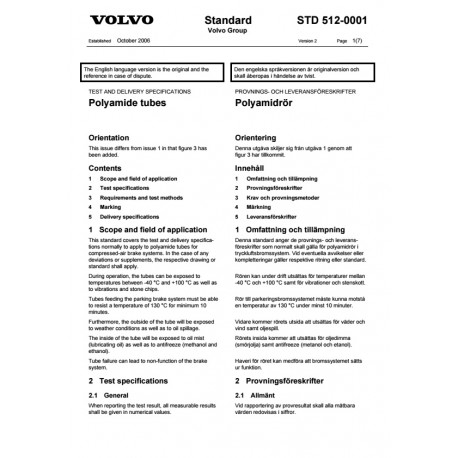 VOLVO STD 512-0001 0