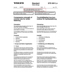 VOLVO STD 5511,31 0