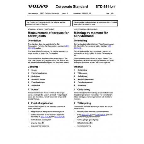 VOLVO STD 5511,41 0