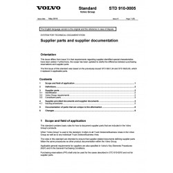 VOLVO STD 910-0005 0