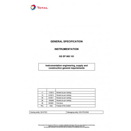 TOTAL GS EP INS 101 2012