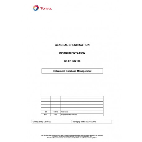 TOTAL GS EP INS 103 2012