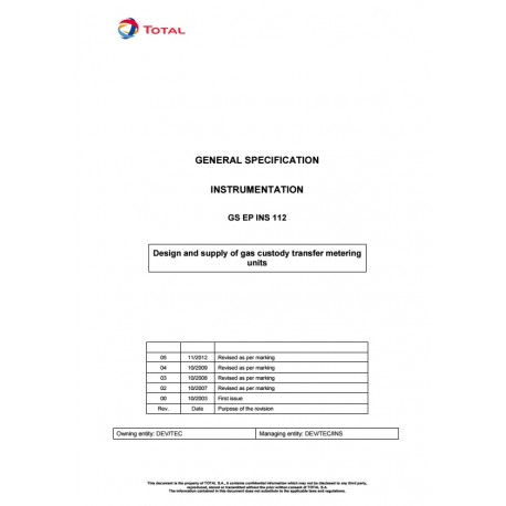 TOTAL GS EP INS 112 2012